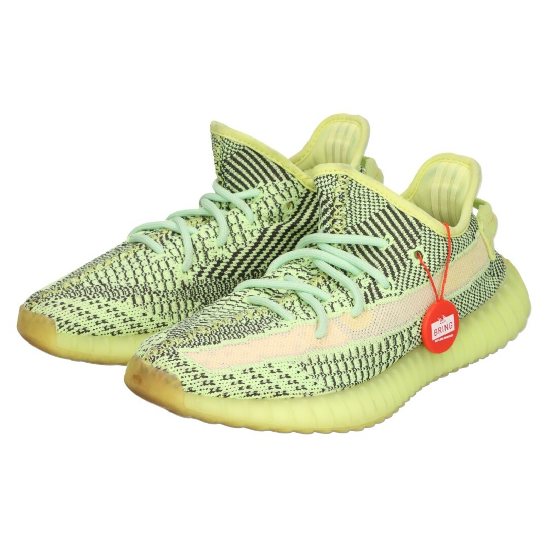 adidas(アディダス)のadidas アディダス YEEZY BOOST 350 V2 YEEZREEL FW5191 イージーブースト イーズリール ローカットスニーカー イエロー/グリーン US6.5/24.5cm レディースの靴/シューズ(スニーカー)の商品写真