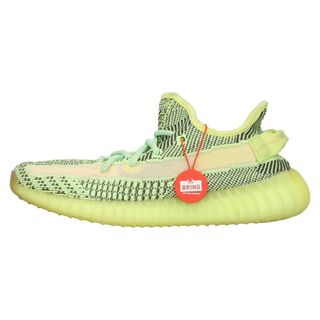 アディダス(adidas)のadidas アディダス YEEZY BOOST 350 V2 YEEZREEL FW5191 イージーブースト イーズリール ローカットスニーカー イエロー/グリーン US6.5/24.5cm(スニーカー)