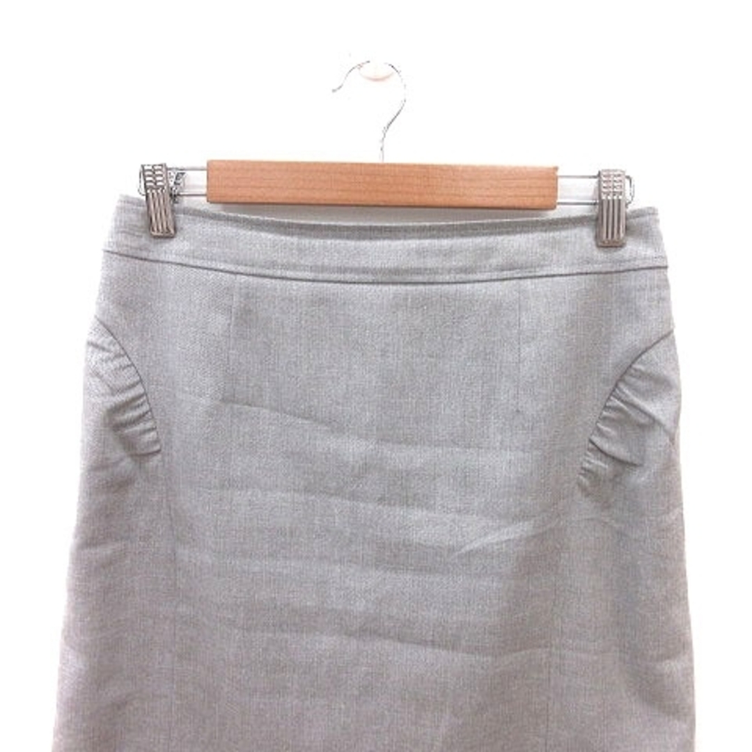 ORIHICA(オリヒカ)のオリヒカ ORIHICA タイトスカート ひざ丈 11 グレー /MS レディースのスカート(ひざ丈スカート)の商品写真