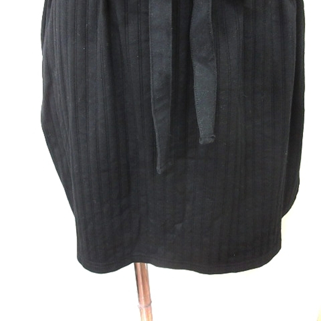 SHOO・LA・RUE(シューラルー)のシューラルー Tシャツワンピース ミニ 半袖 L 黒 ブラック /YI レディースのワンピース(ミニワンピース)の商品写真