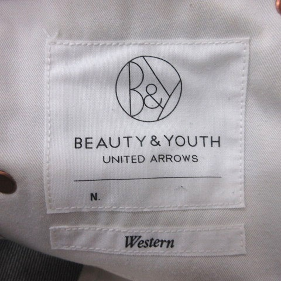 BEAUTY&YOUTH UNITED ARROWS(ビューティアンドユースユナイテッドアローズ)のB&Y ビューティー&ユース パンツ デニム ジーンズ ボタンフライ 28 紺 メンズのパンツ(デニム/ジーンズ)の商品写真