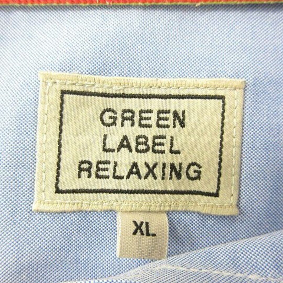 UNITED ARROWS green label relaxing(ユナイテッドアローズグリーンレーベルリラクシング)のグリーンレーベルリラクシング ユナイテッドアローズ シャツ 長袖 XL 水色 メンズのトップス(シャツ)の商品写真