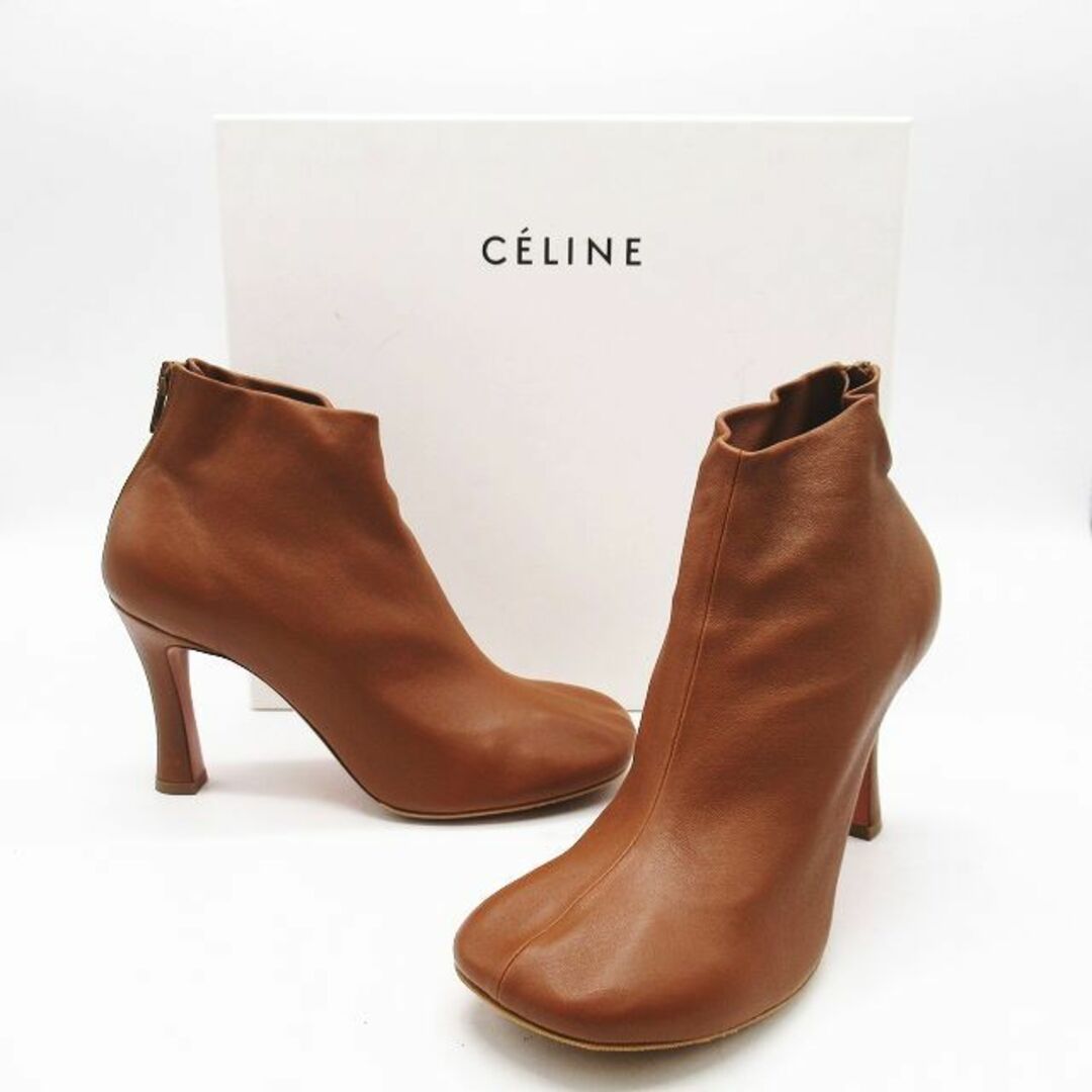 celine(セリーヌ)の美品 17ss セリーヌ CELINE GLOVE BOOTIE フィービー期  レディースの靴/シューズ(ブーツ)の商品写真