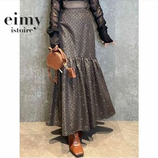 エイミーイストワール(eimy istoire)の美品★eimy istoire ES horse patternスカート321(ロングスカート)