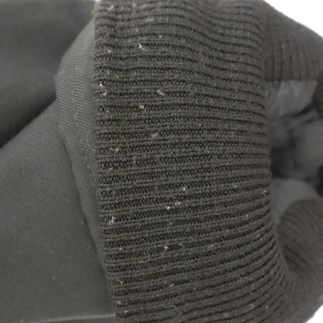 Pyrenex(ピレネックス)のPYRENEX ピレネックス ANNECY ファー付き ロングダウンジャケット ブラック W19P1 メンズのジャケット/アウター(ダウンジャケット)の商品写真
