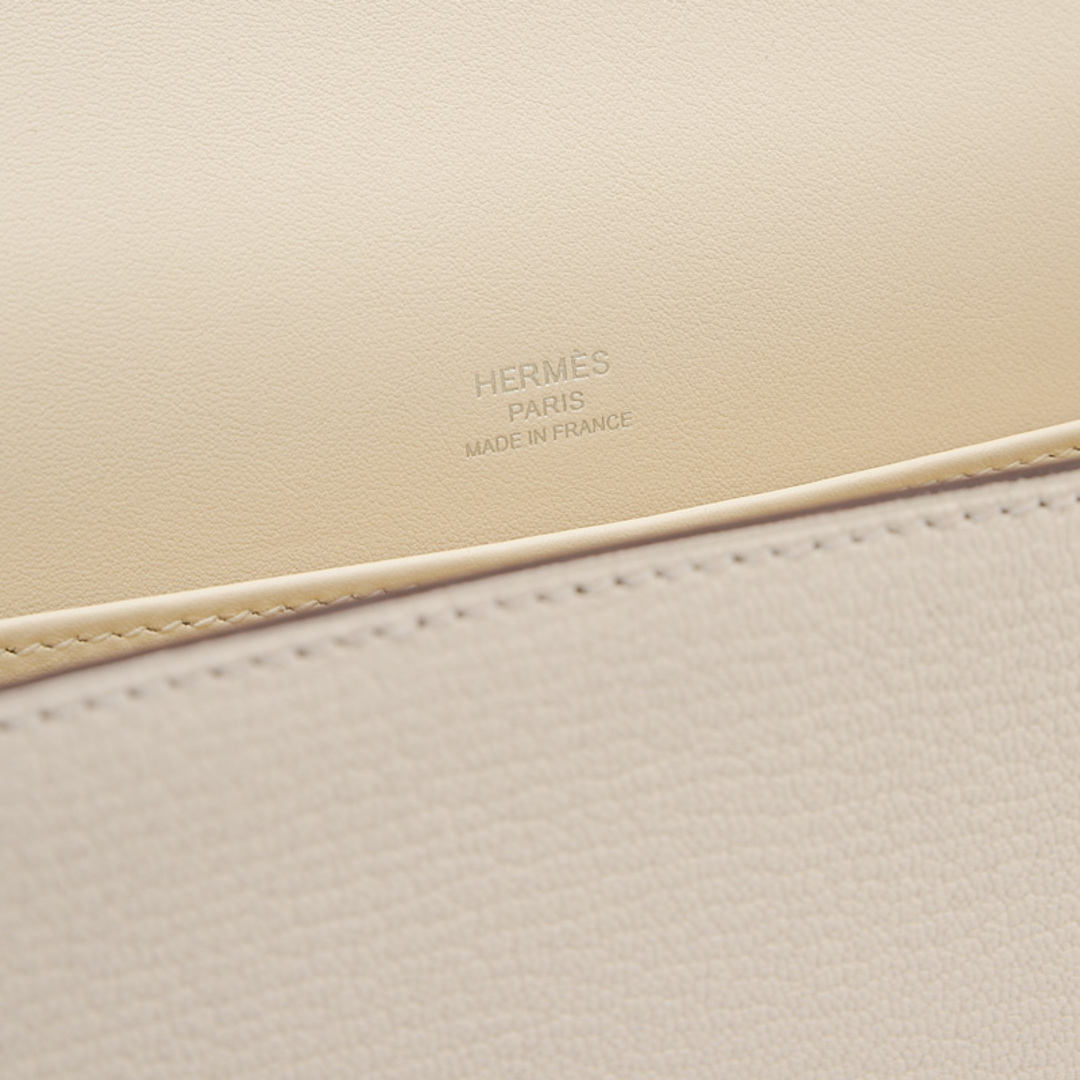 Hermes(エルメス)のエルメス ゲタ ショルダーバッグ シェーブル ナタ シルバー金具 B刻印 レディースのバッグ(ショルダーバッグ)の商品写真