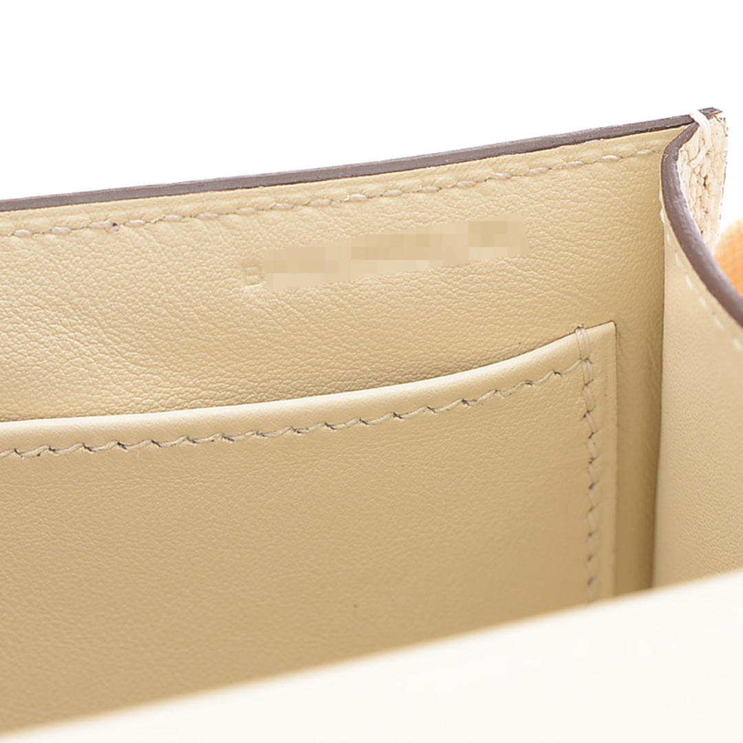 Hermes(エルメス)のエルメス ゲタ ショルダーバッグ シェーブル ナタ シルバー金具 B刻印 レディースのバッグ(ショルダーバッグ)の商品写真