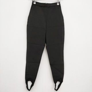 グラフペーパー(Graphpaper)のGraphpaper 新品 Cotton Nylon Stretch Pants GL183-40010 定価24200円 サイズ0 パンツ ブラック レディース グラフペーパー【中古】4-0314M♪(カジュアルパンツ)