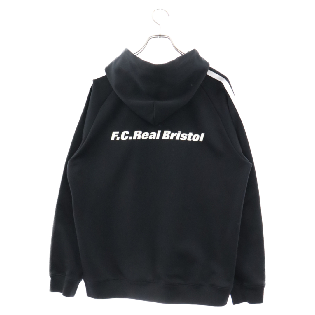 F.C.R.B.(エフシーアールビー)のF.C.R.B./F.C.Real Bristol/FCRB エフシーアールビー/エフシーレアルブリストル 23SS TRAINING TRACK HOODIE FCRB-230055 トレーニング トラック フーディ プルオーバーパーカー ブラック メンズのトップス(パーカー)の商品写真