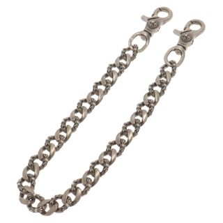 クロムハーツ(Chrome Hearts)のCHROME HEARTS クロムハーツ FANCY LONG-2/2クリップロングファンシー シルバーウォレットチェーン(ウォレットチェーン)