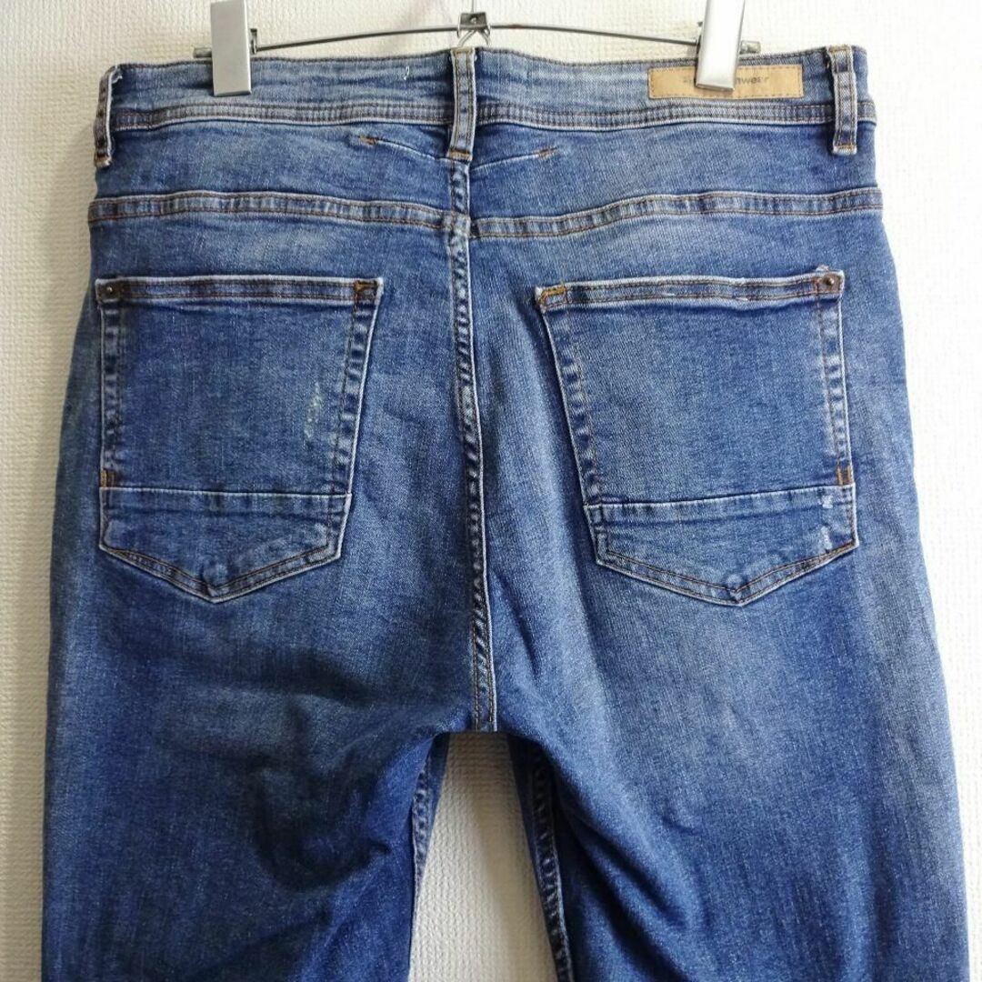 ZARA - ZARA アンクルスーパースキニーデニム W82cm 強 ZARA - ZARA アンクルスーパースキニーデニム W82cm 強