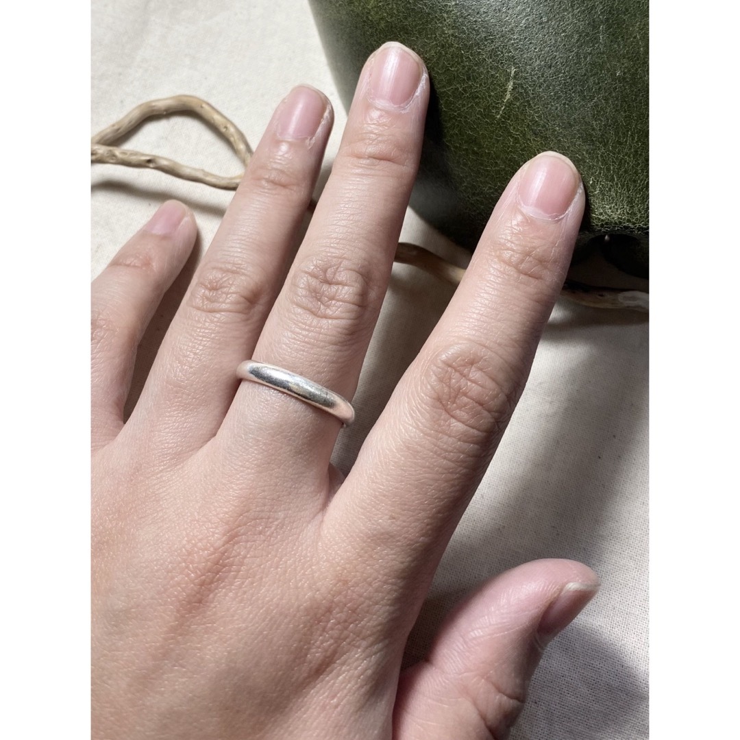 ペアリングラウンド　カレンシルバーSILVER COUPLE'S RINGSツ3 メンズのアクセサリー(リング(指輪))の商品写真