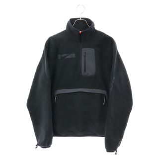 ナイキ(NIKE)のNIKE ナイキ ×TRAVIS SCOTT AS M NRG BH QUARTER ZIP DM1284-010 トラヴィス スコット フリースプルオーバージャケット ブラック(フライトジャケット)