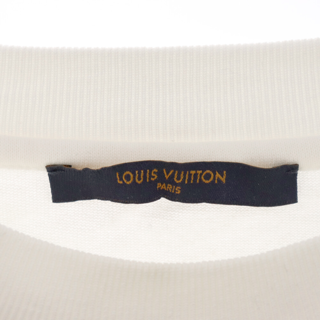 LOUIS VUITTON(ルイヴィトン)のLOUIS VUITTON ルイヴィトン 19AW インサイドアウト半袖Tシャツ RM192Q JYN HHY40W ホワイト メンズのトップス(Tシャツ/カットソー(半袖/袖なし))の商品写真