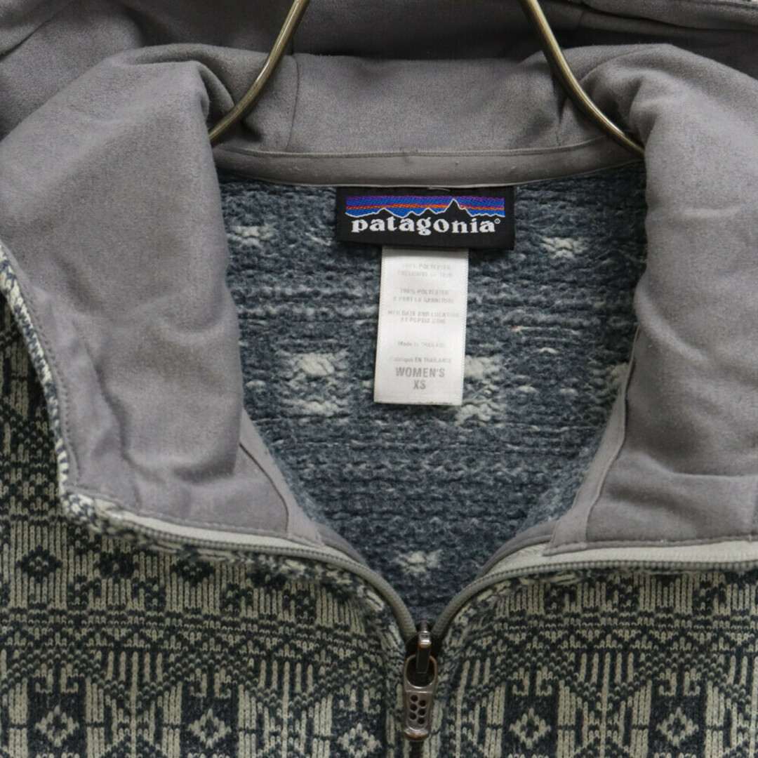 patagonia(パタゴニア)のPATAGONIA パタゴニア 12AW Better Sweater Hoody ベターセーターフーディ パーカー レディース グレー 25085FA12 レディースのトップス(パーカー)の商品写真