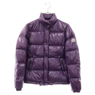 モンクレール(MONCLER)のMONCLER モンクレール BERGERACフード ナイロン ダウンジャケット パープル レディース 45394(ダウンジャケット)