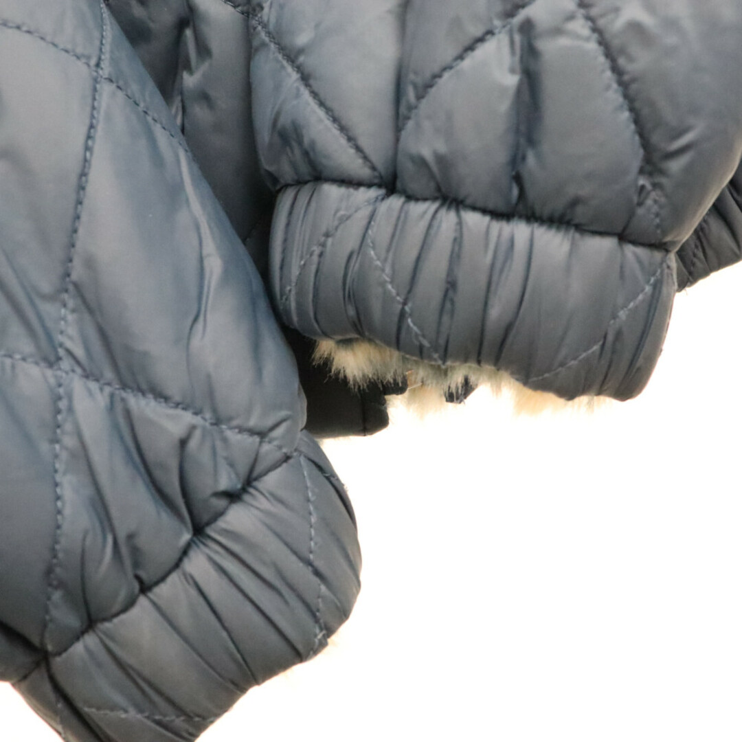 Supreme(シュプリーム)のSUPREME シュプリーム 20AW Faux Fur Reversible Hooded Jacket フェイクファー リバーシブル ジップアップジャケット ブルー メンズのジャケット/アウター(フライトジャケット)の商品写真