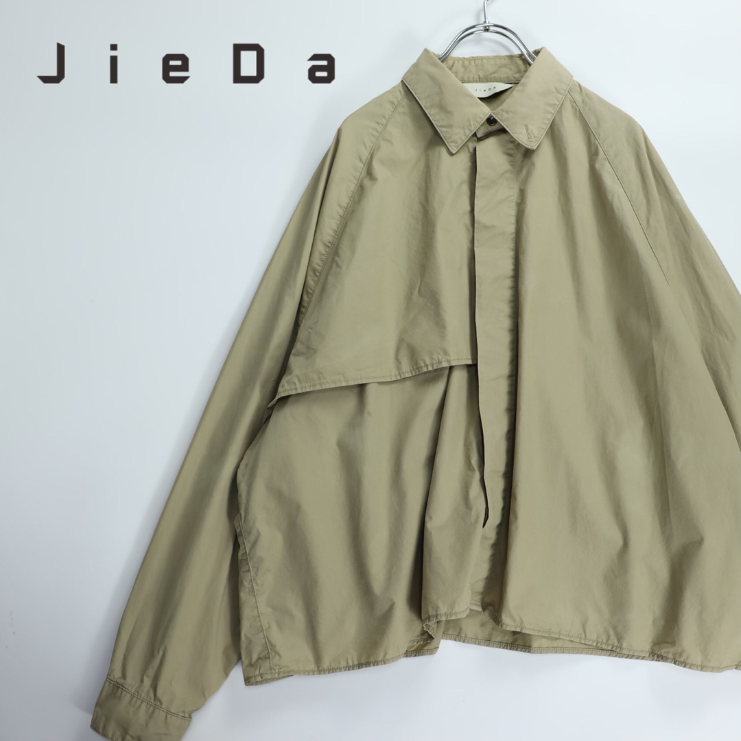 Jieda(ジエダ)の2019SS JieDa ジエダ トレンチシャツ　ライトアウター　メンズ メンズのトップス(シャツ)の商品写真