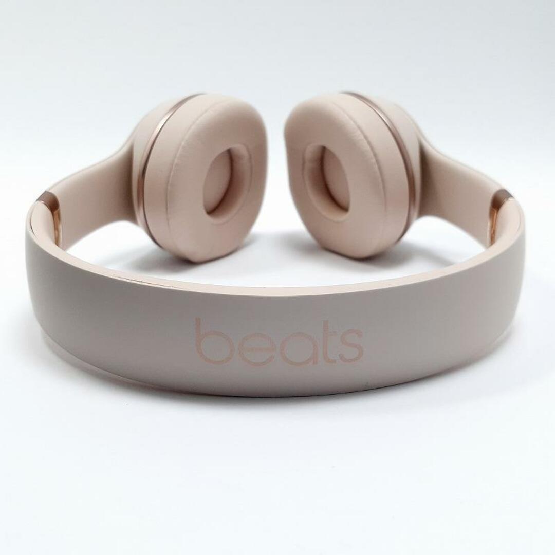 ビーツ ソロ3 ワイヤレス ヘッドホン マットゴールド beats  美品 スマホ/家電/カメラのオーディオ機器(ヘッドフォン/イヤフォン)の商品写真