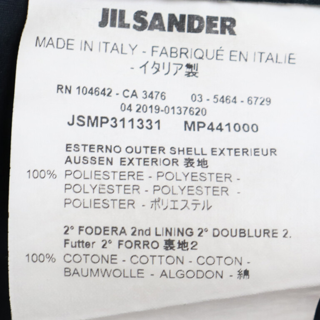 Jil Sander(ジルサンダー)のJIL SANDER ジルサンダー 19AW テーパード イージーパンツ ブラック JSMP311331 MP441000 メンズのパンツ(その他)の商品写真