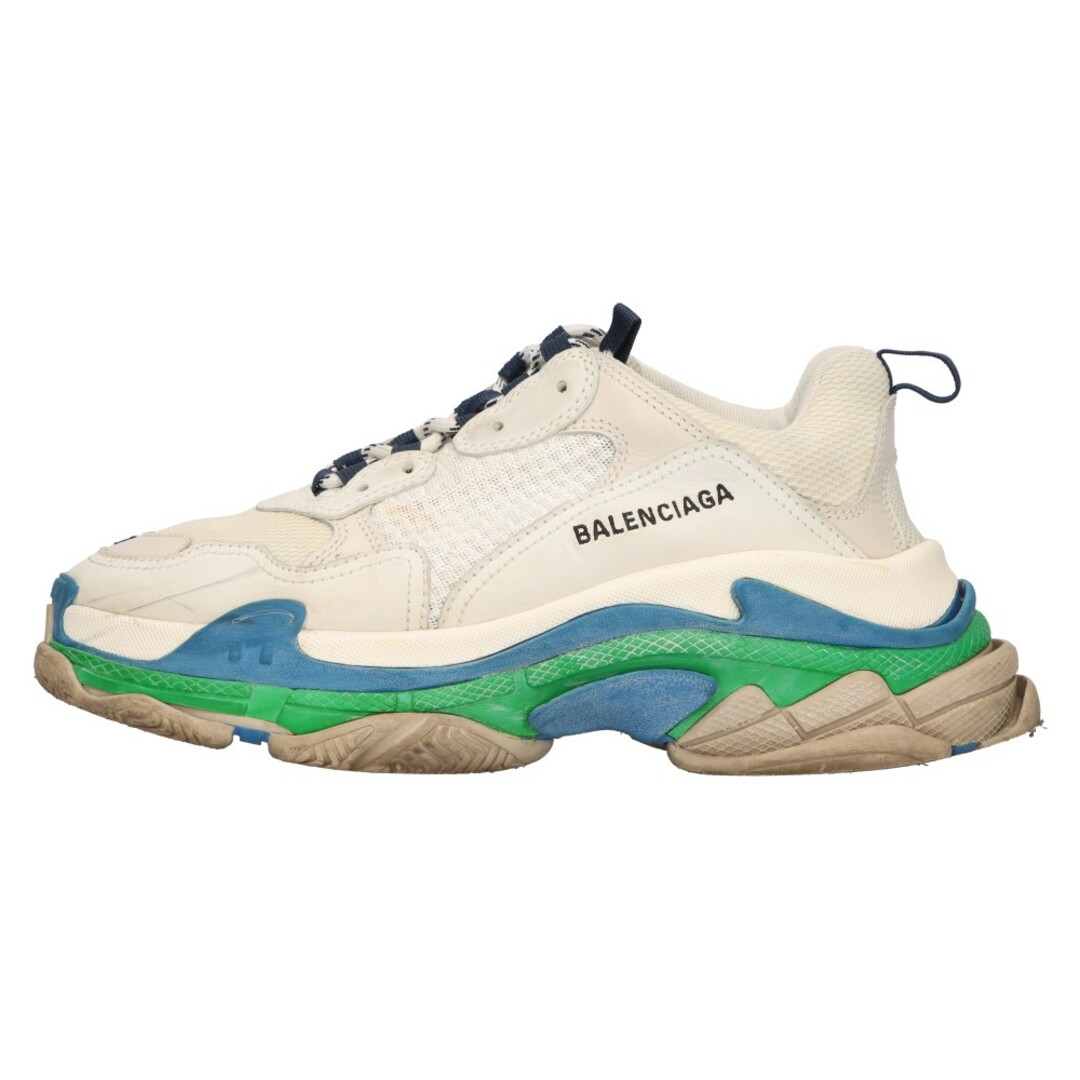 Balenciaga(バレンシアガ)のBALENCIAGA バレンシアガ Triple S トリプルエス ローカットスニーカー ホワイト/ブルー/グリーン 541620 メンズの靴/シューズ(スニーカー)の商品写真