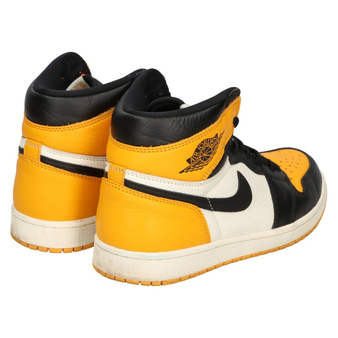 NIKE(ナイキ)のNIKE ナイキ AIR JORDAN 1 HIGH OG Taxi 555088-711 エアジョーダン1 ハイカットスニーカー タクシー ブラック/イエロー US9.5/27.5cm メンズの靴/シューズ(スニーカー)の商品写真