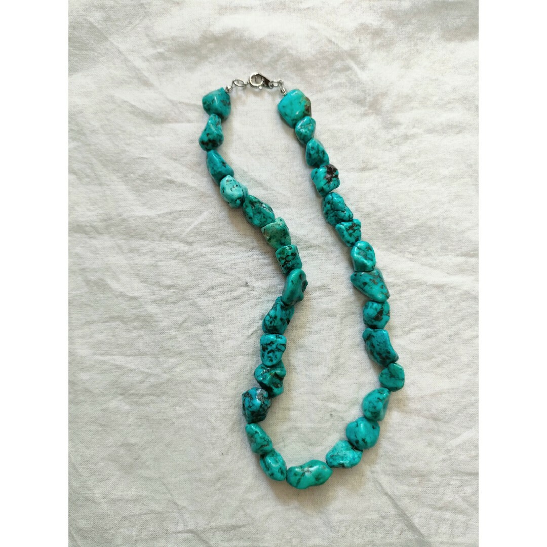 BEAUTY&YOUTH UNITED ARROWS(ビューティアンドユースユナイテッドアローズ)のturquoiseネックレス ハンドメイドのアクセサリー(ネックレス)の商品写真