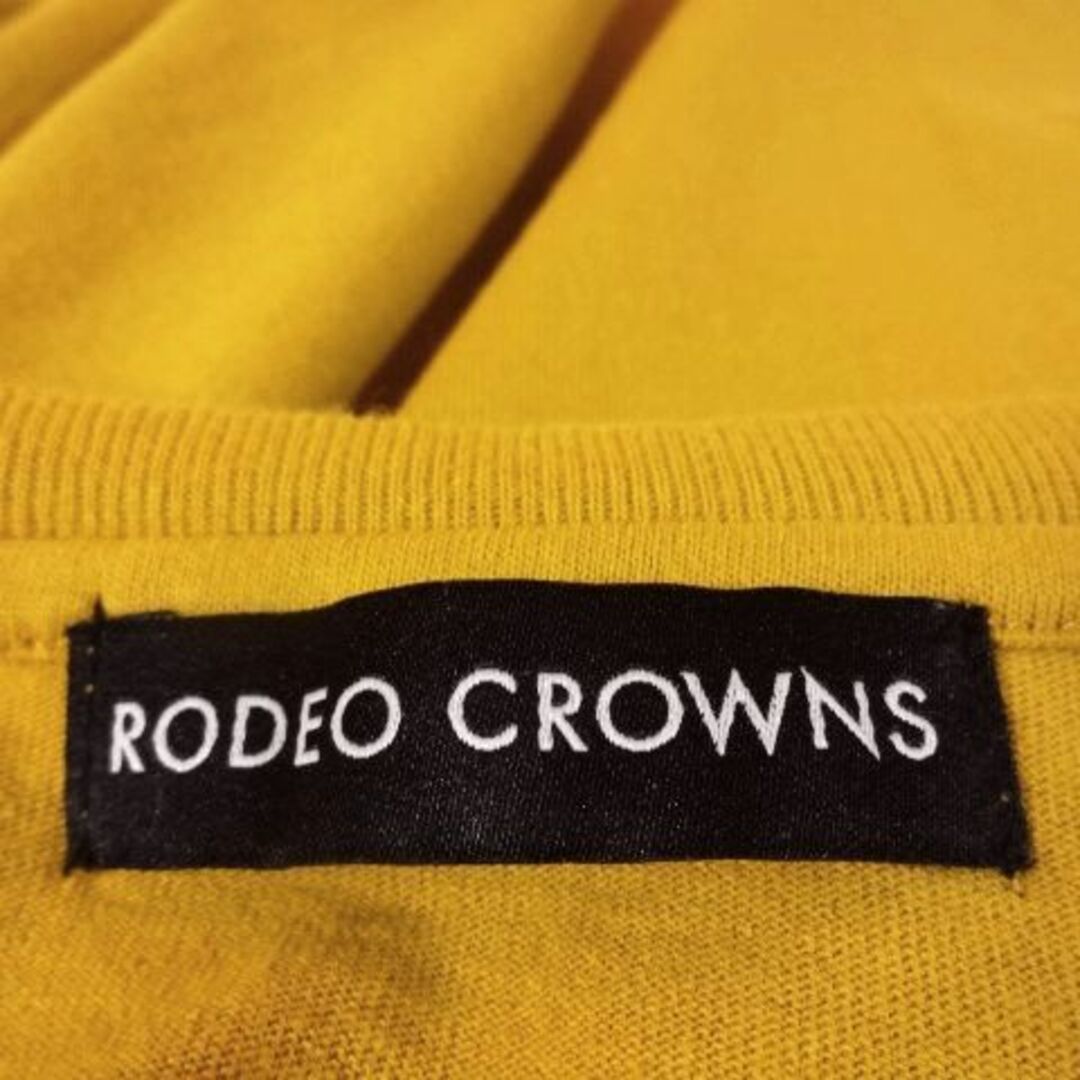 RODEO CROWNS WIDE BOWL(ロデオクラウンズワイドボウル)のRODEO CROWNSロデオクラウンズ袖ボリュームドッキングトップス レディースのトップス(Tシャツ(半袖/袖なし))の商品写真