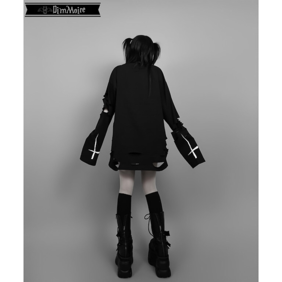 REFLEM - DimMoire ディムモアール Broken xx ロンT Blackの通販 by REFLEM - DimMoire ディムモアール Broken xx ロンT Blackの通販 by