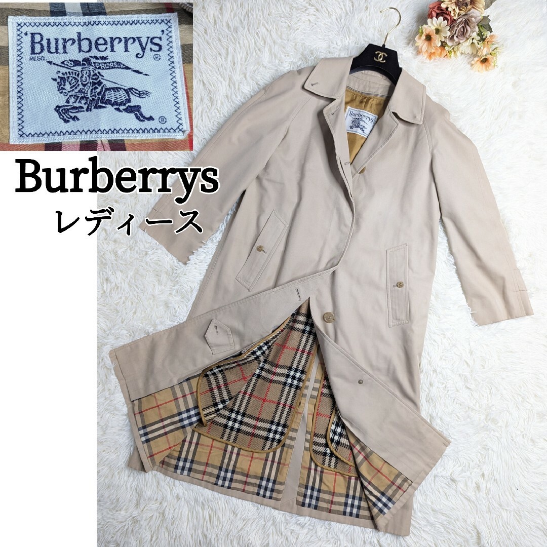 BURBERRY(バーバリー)のBURBERRY バーバリー レディースト レンチコート ライナー付き Sサイズ レディースのジャケット/アウター(トレンチコート)の商品写真