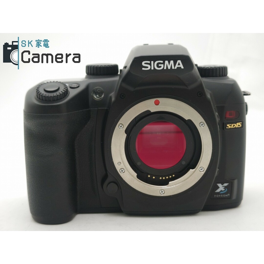 SIGMA(シグマ)のSIGMA SD15 互換性充電器 電池 付 美品 シグマ スマホ/家電/カメラのカメラ(デジタル一眼)の商品写真
