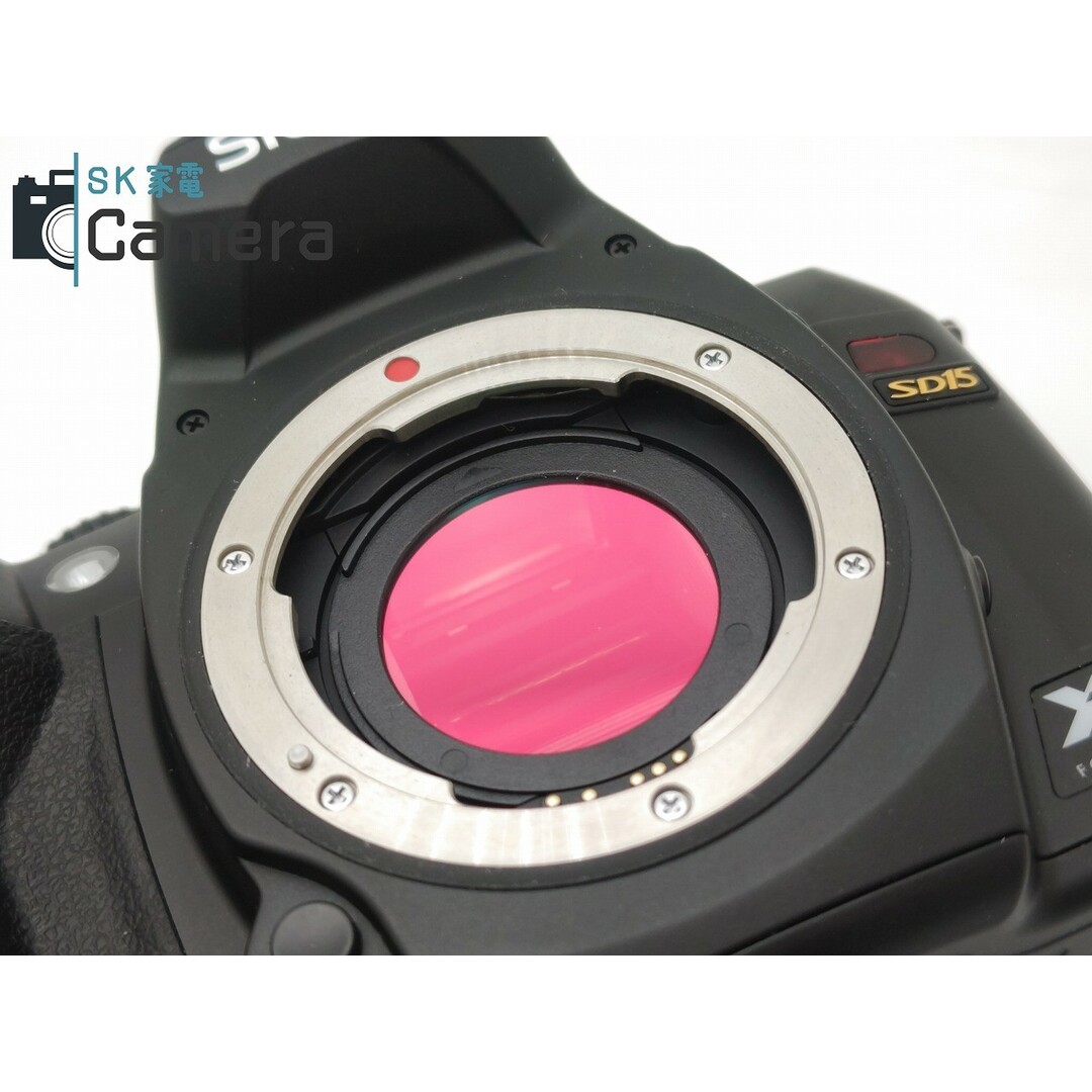 SIGMA(シグマ)のSIGMA SD15 互換性充電器 電池 付 美品 シグマ スマホ/家電/カメラのカメラ(デジタル一眼)の商品写真