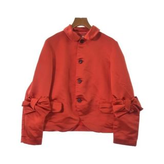 コムデギャルソンガール(COMME des GARCONS GIRL)のCOMME des GARCONS GIRL カジュアルジャケット S 赤 【古着】【中古】(テーラードジャケット)