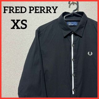 フレッドペリー(FRED PERRY)の【希少】FRED PERRY 長袖シャツ ビジネスシャツ カジュアルシャツ 刺繍(シャツ)