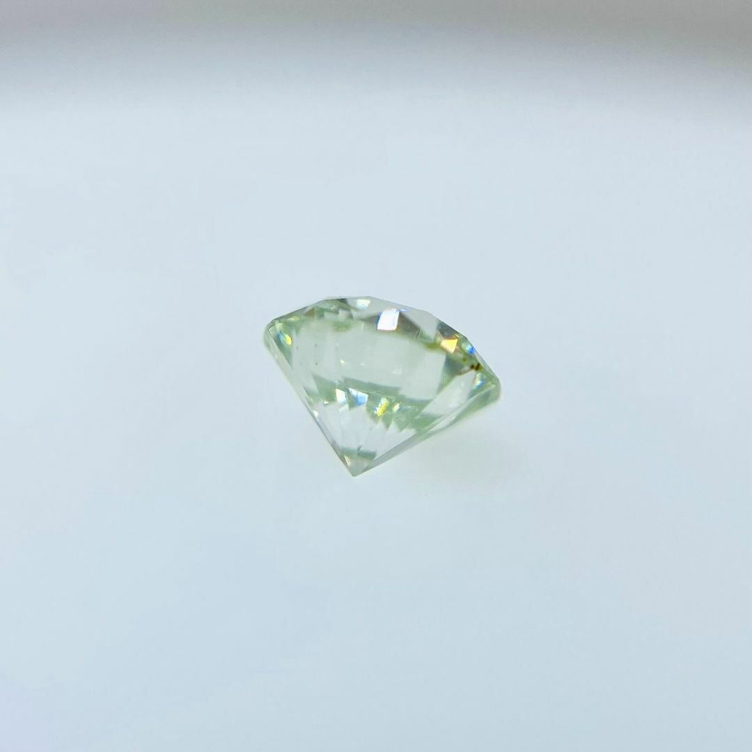 FANCY LIGHT GREEN 0.145ct RD/RT1041/CGL レディースのアクセサリー(その他)の商品写真