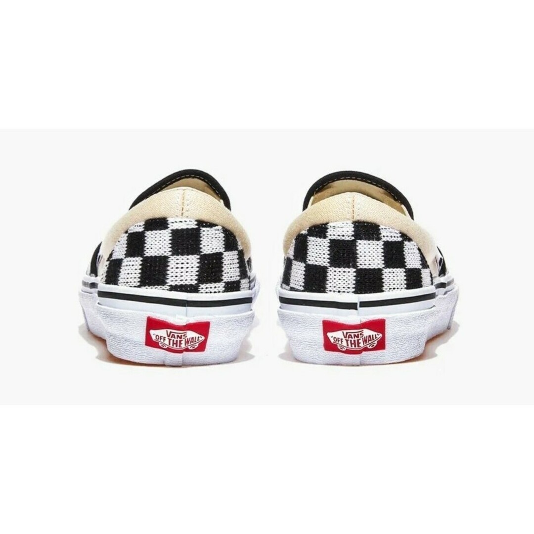 VANS(ヴァンズ)の入手困難！限定復刻ニットチェッカー！VANS クラシックスリッポン新品スニーカー メンズの靴/シューズ(スニーカー)の商品写真