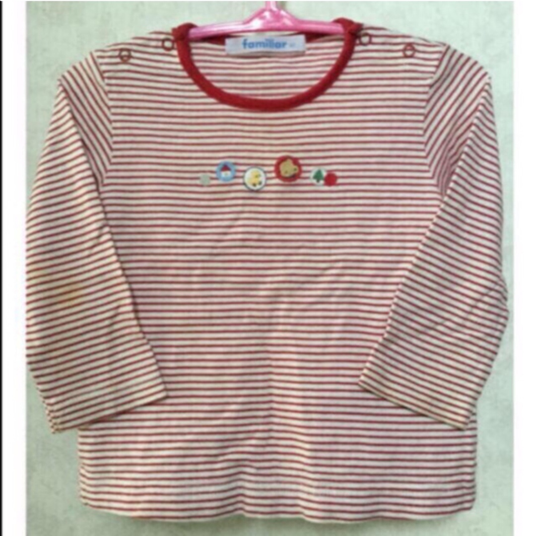 familiar(ファミリア)のファミリア  Tシャツ　ロンT キッズ/ベビー/マタニティのベビー服(~85cm)(Ｔシャツ)の商品写真