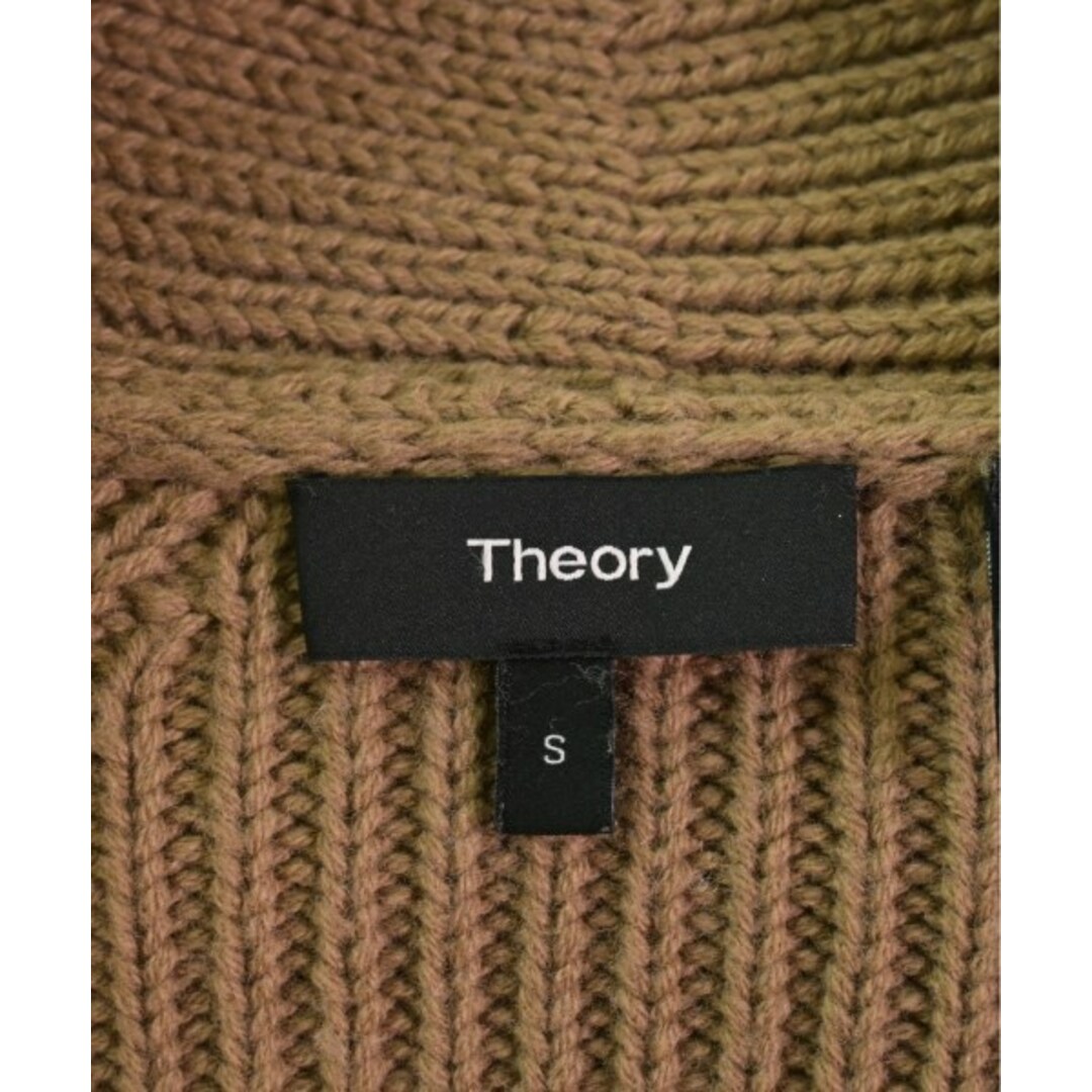 theory(セオリー)のTheory セオリー カーディガン S 茶 【古着】【中古】 レディースのトップス(カーディガン)の商品写真