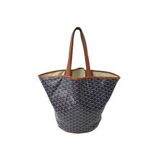 ゴヤール(GOYARD)のGOYARD ゴヤール ベラーラMM リバーシブル トートバッグ ネイビー ブラウン ナチュラル 良品 中古 61752(トートバッグ)