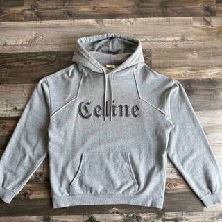 celine - CELINE 22SS ポップアップ限定品　スタッズロゴ　フーディ　パーカー　L