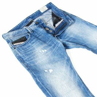 ディーゼル(DIESEL)のディーゼルTHAVAR▼スリムスキニーデニム▼ダメージ加工▼30▼W約86cm(デニム/ジーンズ)