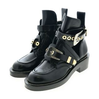 バレンシアガ(Balenciaga)のBALENCIAGA バレンシアガ ブーツ EU35(21.5cm位) 黒 【古着】【中古】(ブーツ)