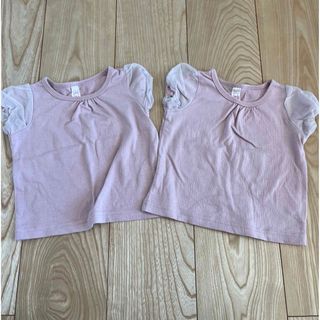 双子Tシャツ80