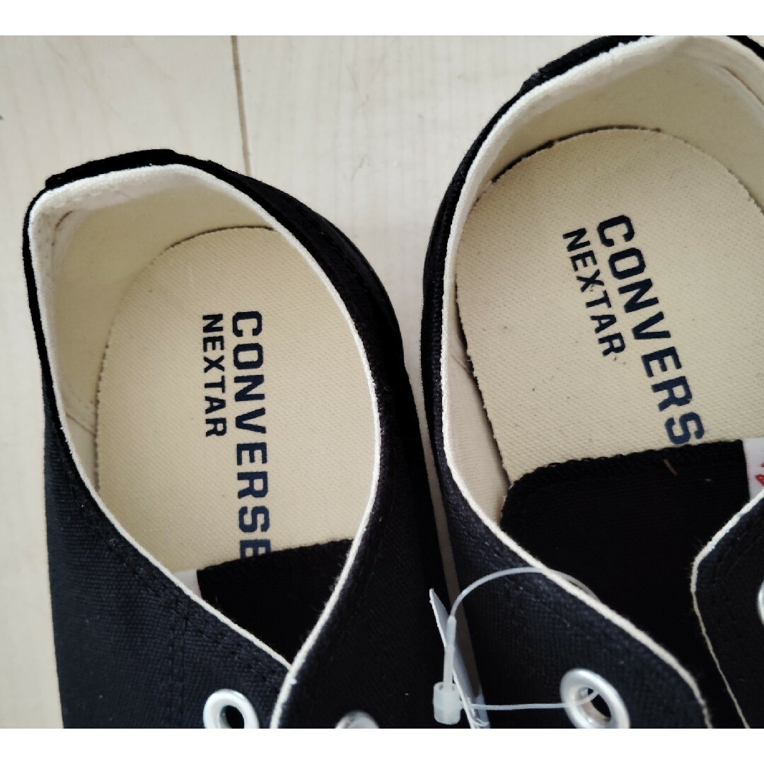 CONVERSE(コンバース)のコンバース　CONVERSE　黒　スニーカー　26.5cm レディースの靴/シューズ(スニーカー)の商品写真