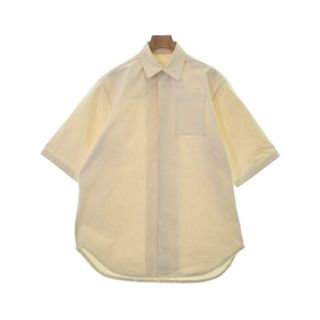 ジルサンダー(Jil Sander)のJIL SANDER ジルサンダー カジュアルシャツ 38(S位) アイボリー 【古着】【中古】(シャツ)