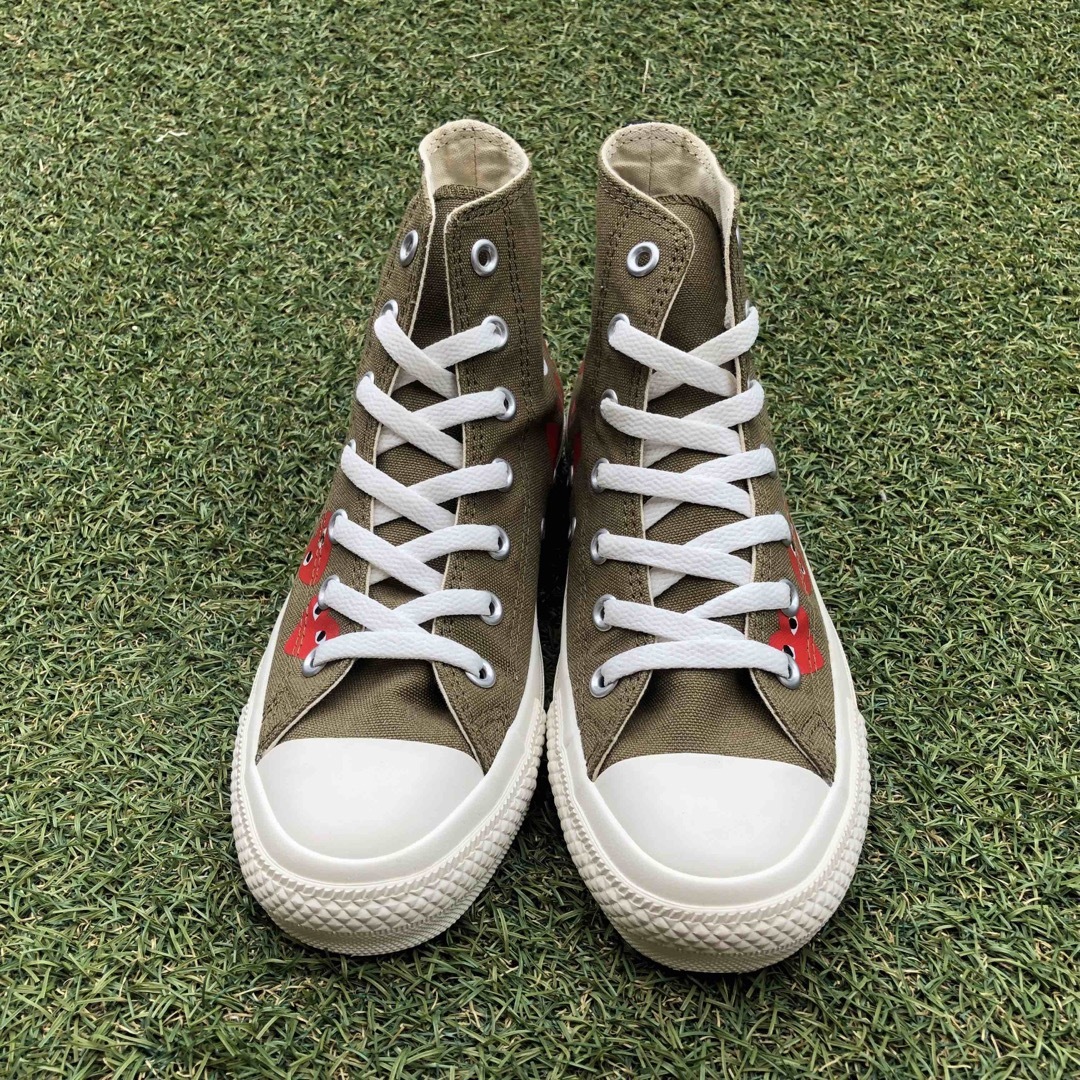 CONVERSE(コンバース)の美品24 converse×PLAYコムデギャルソン オールスター HW991 レディースの靴/シューズ(スニーカー)の商品写真