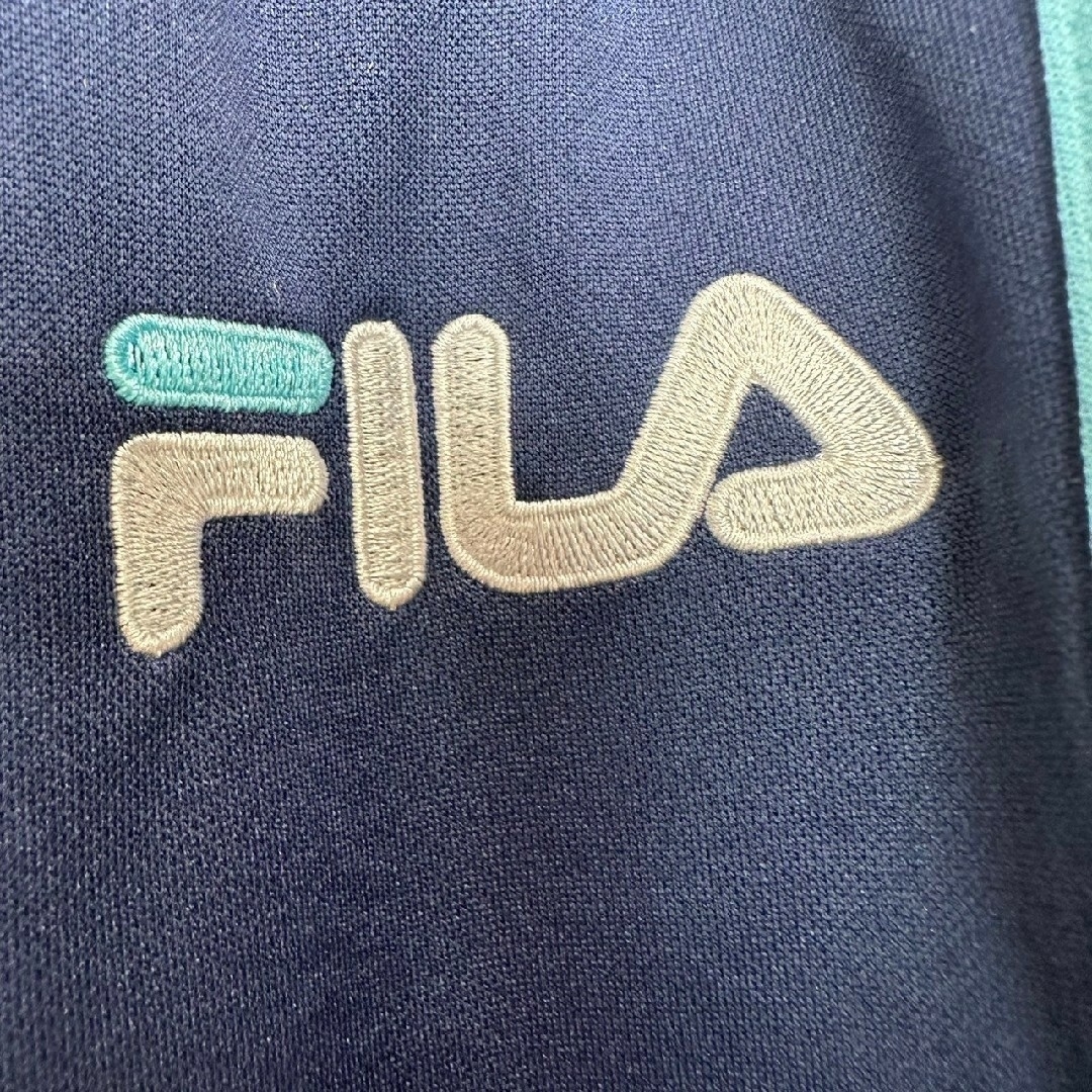 FILA(フィラ)の【送料無料】FILA ブルー系 ジャージ パンツ キッズ レディース 150 キッズ/ベビー/マタニティのキッズ服男の子用(90cm~)(パンツ/スパッツ)の商品写真