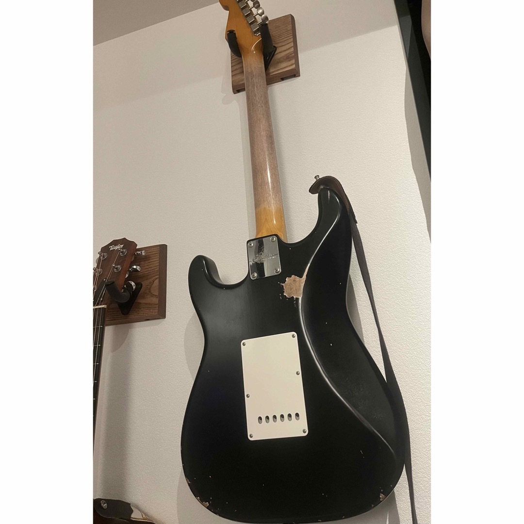 Momose(モモセ)のmomose(モモセ) MST1-STD/NJ Black Aged 楽器のギター(エレキギター)の商品写真