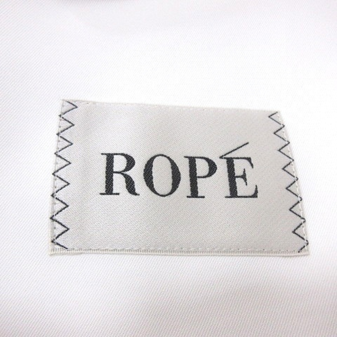 ROPE’(ロペ)のロペ ROPE ノーカラージャケット 背抜き 38 白 ホワイト /MN レディースのジャケット/アウター(その他)の商品写真