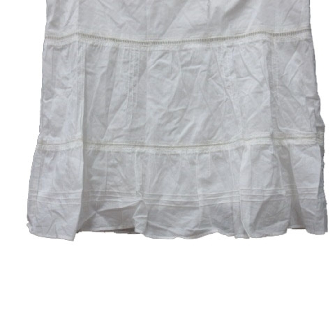 イミット オブ エナジー フレアスカート ミニ レース ウエストマーク 1 白 レディースのスカート(ミニスカート)の商品写真